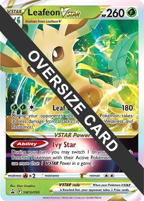 Image for Leafeon VSTAR - SWSH195 (SWSH195) (Jumbo Cards) (PR) - Pokemon