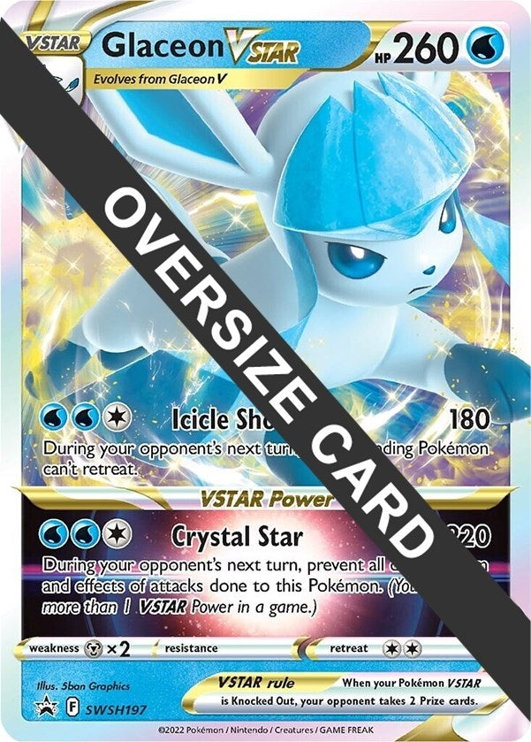 Image for Glaceon VSTAR - SWSH197 (SWSH197) (Jumbo Cards) (PR) - Pokemon