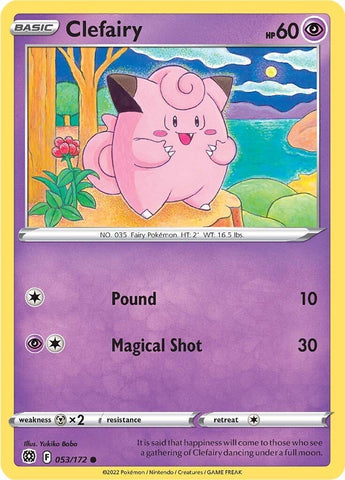 Image for Clefairy (053/172) (SWSH09: Brilliant Stars) - Pokemon