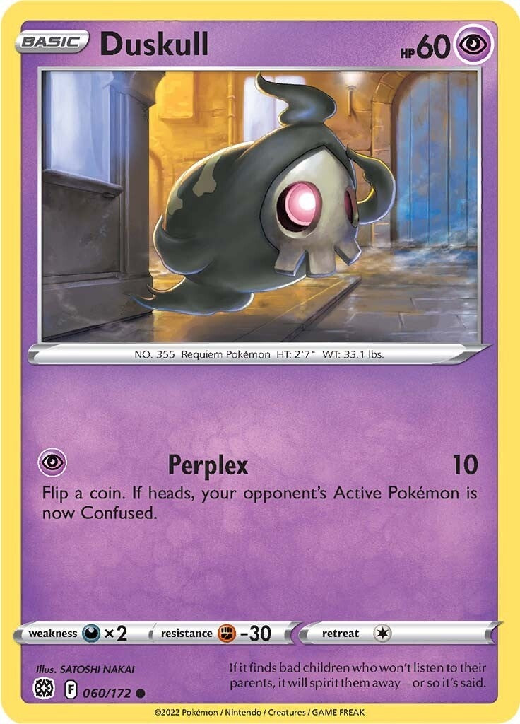 Image for Duskull (060/172) (SWSH09: Brilliant Stars) - Pokemon
