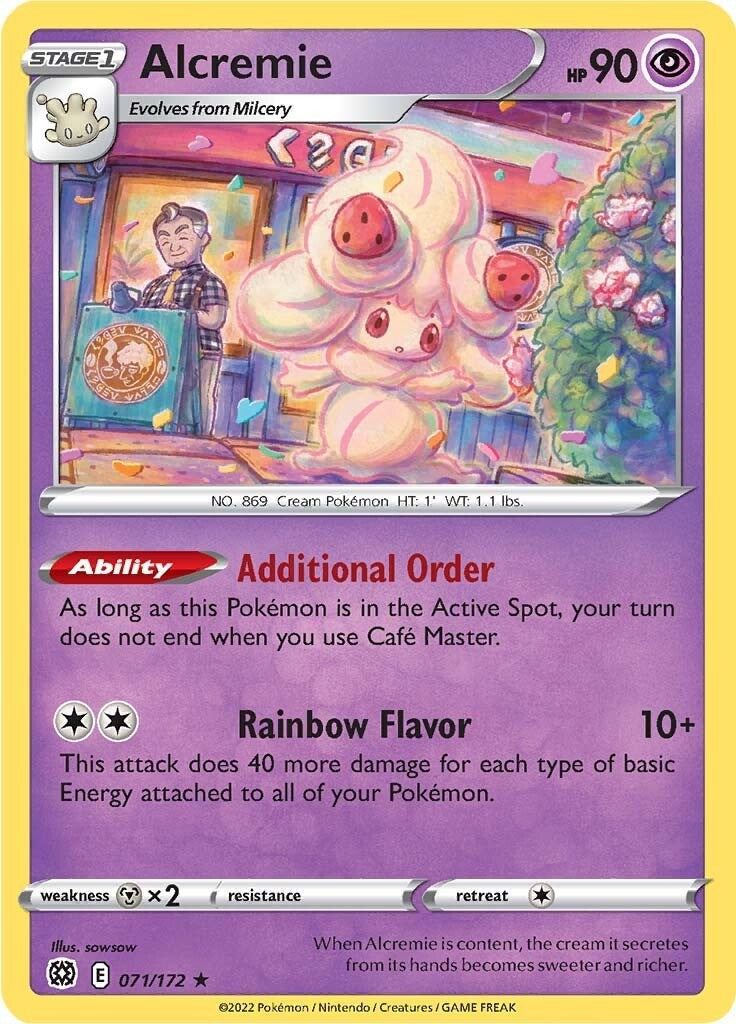 Image for Alcremie (071/172) (SWSH09: Brilliant Stars) - Pokemon