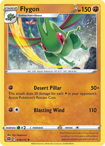 Image for Flygon (076/172) (SWSH09: Brilliant Stars) - Pokemon
