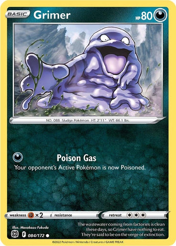 Image for Grimer (084/172) (SWSH09: Brilliant Stars) - Pokemon