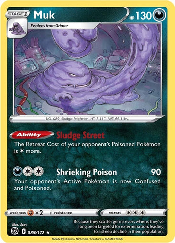 Image for Muk (085/172) (SWSH09: Brilliant Stars) - Pokemon