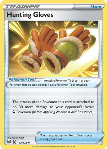 Image for Hunting Gloves (142/172) (SWSH09: Brilliant Stars) - Pokemon