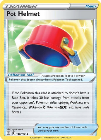 Image for Pot Helmet (146/172) (SWSH09: Brilliant Stars) - Pokemon