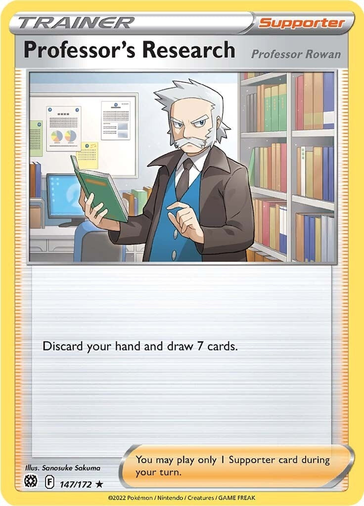 Image for Professor's Research (147/172) (SWSH09: Brilliant Stars) - Pokemon