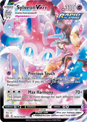 Image for Sylveon VMAX (TG15/TG30) (SWSH09: Brilliant Stars Trainer Gallery) - Pokemon