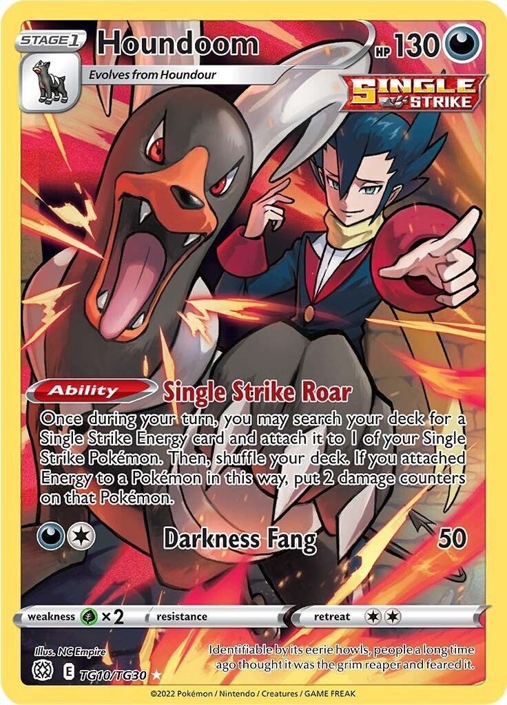 Image for Houndoom (TG10/TG30) (SWSH09: Brilliant Stars Trainer Gallery) - Pokemon