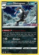 Image for Galarian Obstagoon - 119/202 (Cosmos Holo) (119/202) (Miscellaneous Cards & Products) (MCAP) - Pokemon