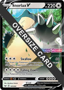 Image for Snorlax V (141/202) (Jumbo Cards) (PR) - Pokemon
