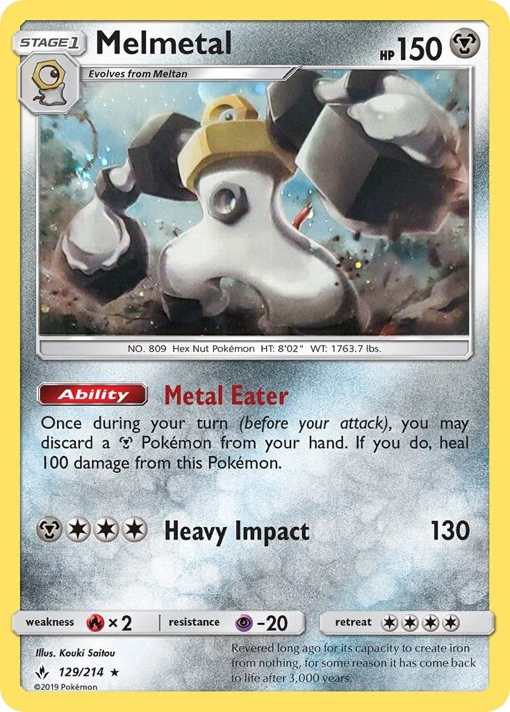 Image for Melmetal - 129/214 (Cosmos Holo) (129/214) - Pokemon