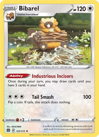 Image for Bibarel (121/172) - Pokemon