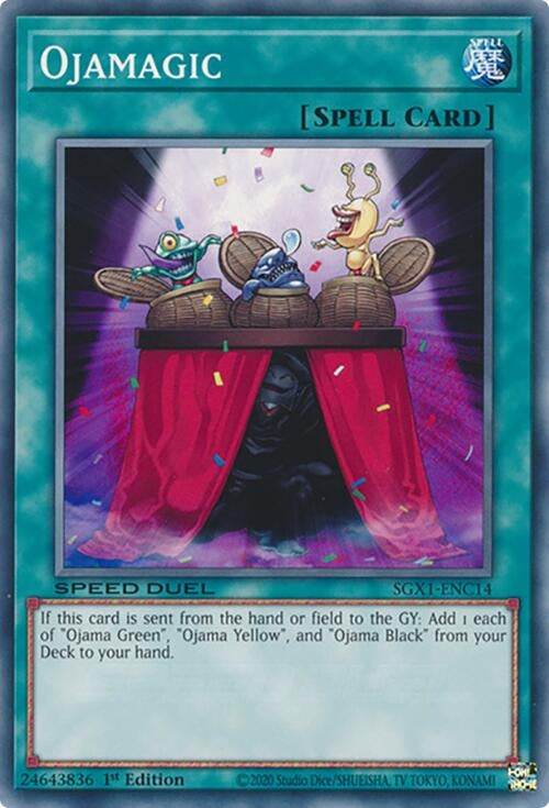 Ojamagic (SGX1-ENC14) (Speed Duel GX: Duel Academy Box) YuGiOh