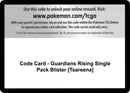 Image for Code Card - Guardians Rising Single Pack Blister [Tsareena] (SM - Guardians Rising) (SM02) - Pokemon