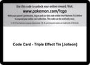 Image for Code Card - Triple Effect Tin [Jolteon] (SM - Guardians Rising) (SM02) - Pokemon