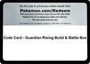 Image for Code Card - Guardian Rising Build & Battle Box (SM - Guardians Rising) (SM02) - Pokemon