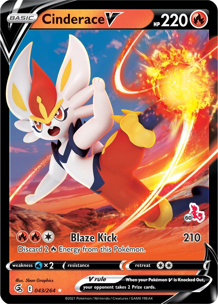 Image for Cinderace V - 043/264 (