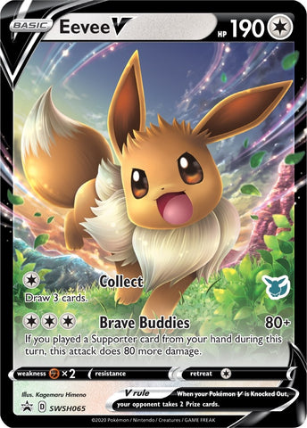 Image for Eevee V - SWSH065 (Eevee Stamped) (SWSH065) - Pokemon