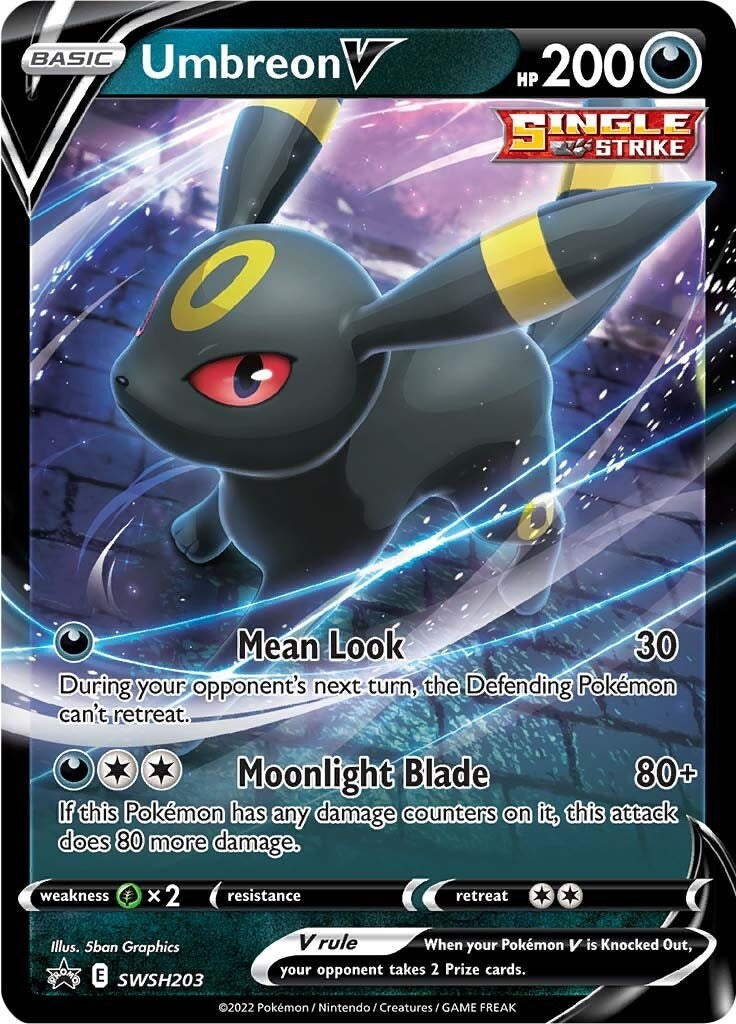 Image for Umbreon V - SWSH203 (SWSH203) (SWSH: Sword & Shield Promo Cards) (SWSD) - Pokemon