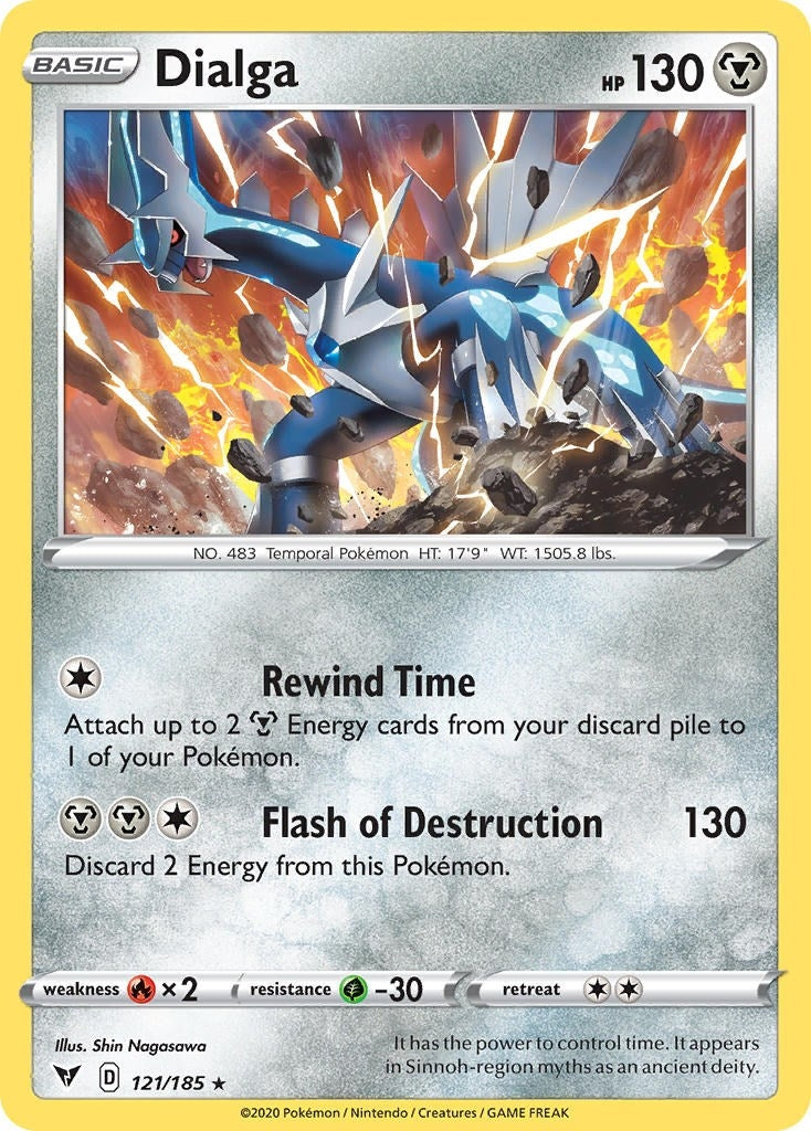 Image for Dialga (121/185) - Pokemon