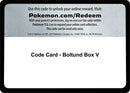 Image for Code Card - Boltund Box V (Miscellaneous Cards & Products) (MCAP) - Pokemon