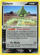 Image for Cacturne - 27/108 (Prerelease) (027/108) (Miscellaneous Cards & Products) (MCAP) - Pokemon