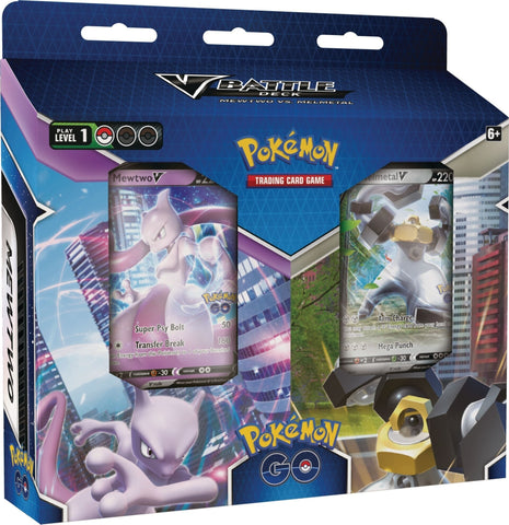 Image for Pokemon GO V Battle Deck Bundle [Mewtwo V/Melmetal V] - Pokemon