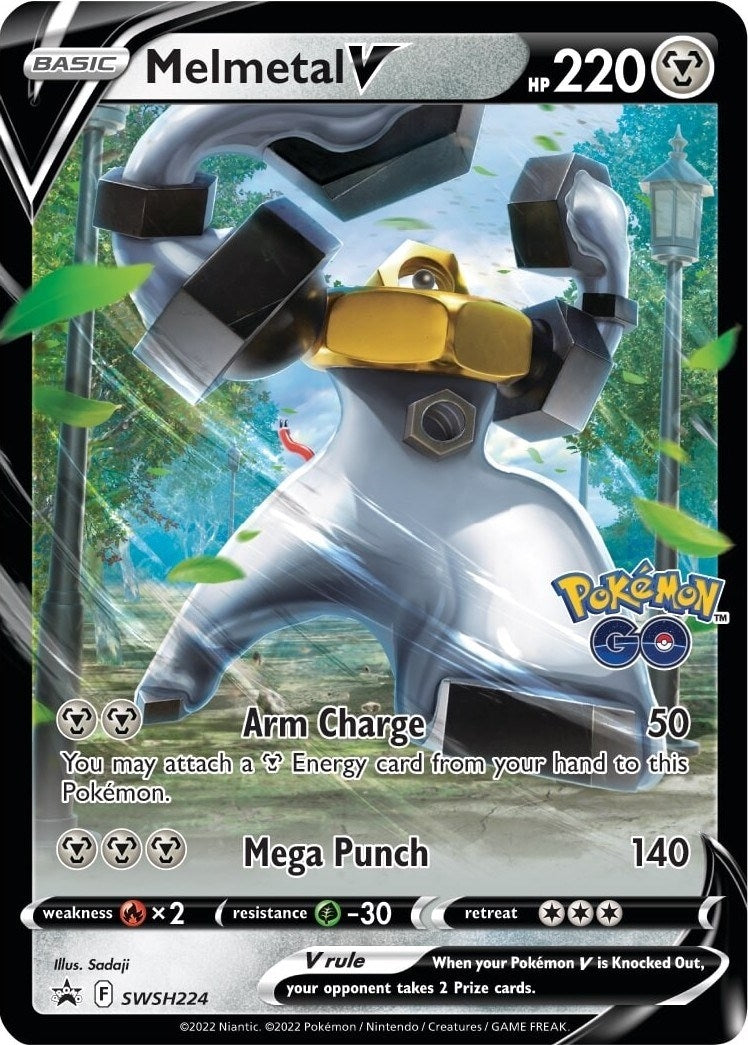 Image for Melmetal V - SWSH224 (SWSH224) (SWSH: Sword & Shield Promo Cards) (SWSD) - Pokemon
