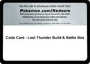 Image for Code Card - Lost Thunder Build & Battle Box (SM - Lost Thunder) (SM8) - Pokemon