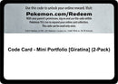 Image for Code Card - Mini Portfolio [Giratina] (2-Pack) (Miscellaneous Cards & Products) (MCAP) - Pokemon