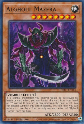 Alghoul Mazera (DIFO-EN014) (Dimension Force) YuGiOh