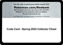 Image for Code Card - Spring 2022 Collector Chest (Miscellaneous Cards & Products) (MCAP) - Pokemon