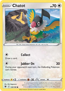 Image for Chatot (129/189) (SWSH10: Astral Radiance) - Pokemon