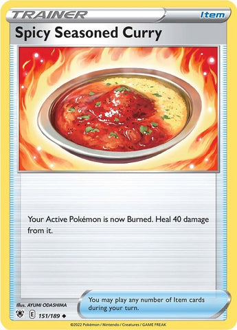 Image for Spicy Seasoned Curry (151/189) (SWSH10: Astral Radiance) - Pokemon
