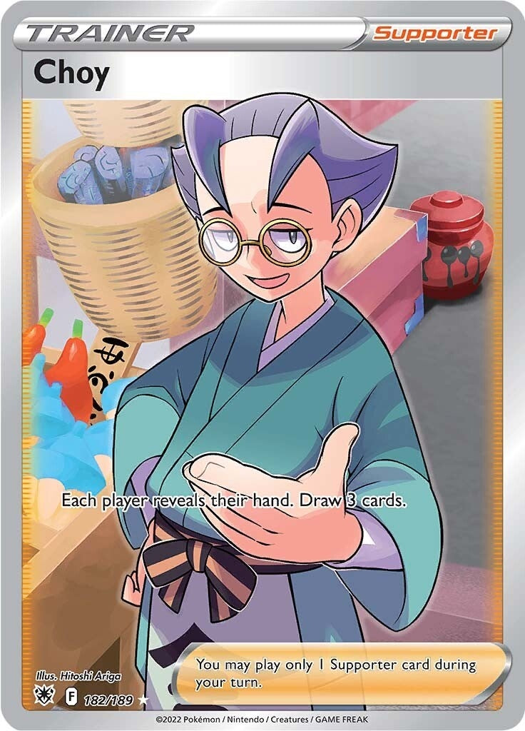 Image for Choy (Full Art) (182/189) (SWSH10: Astral Radiance) - Pokemon