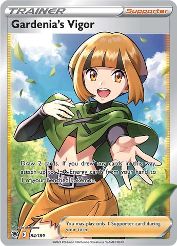 Image for Gardenia's Vigor (Full Art) (184/189) (SWSH10: Astral Radiance) - Pokemon