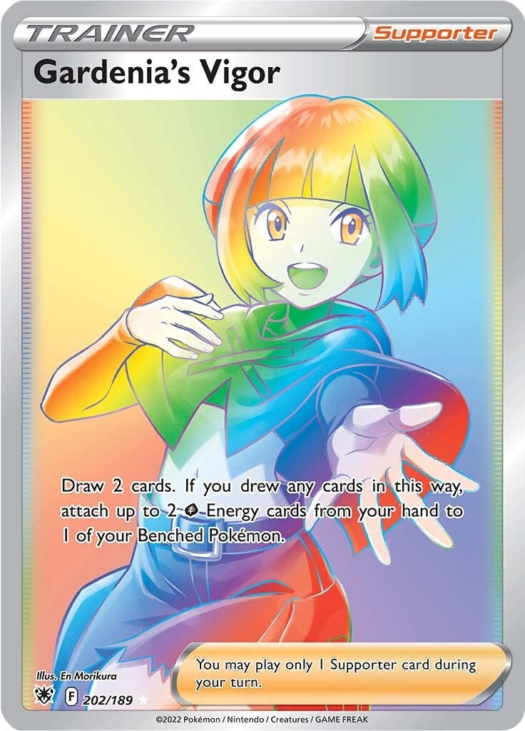 Image for Gardenia's Vigor (Secret) (202/189) (SWSH10: Astral Radiance) - Pokemon