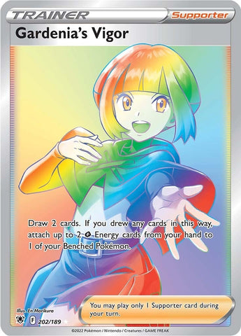 Image for Gardenia's Vigor (Secret) (202/189) (SWSH10: Astral Radiance) - Pokemon