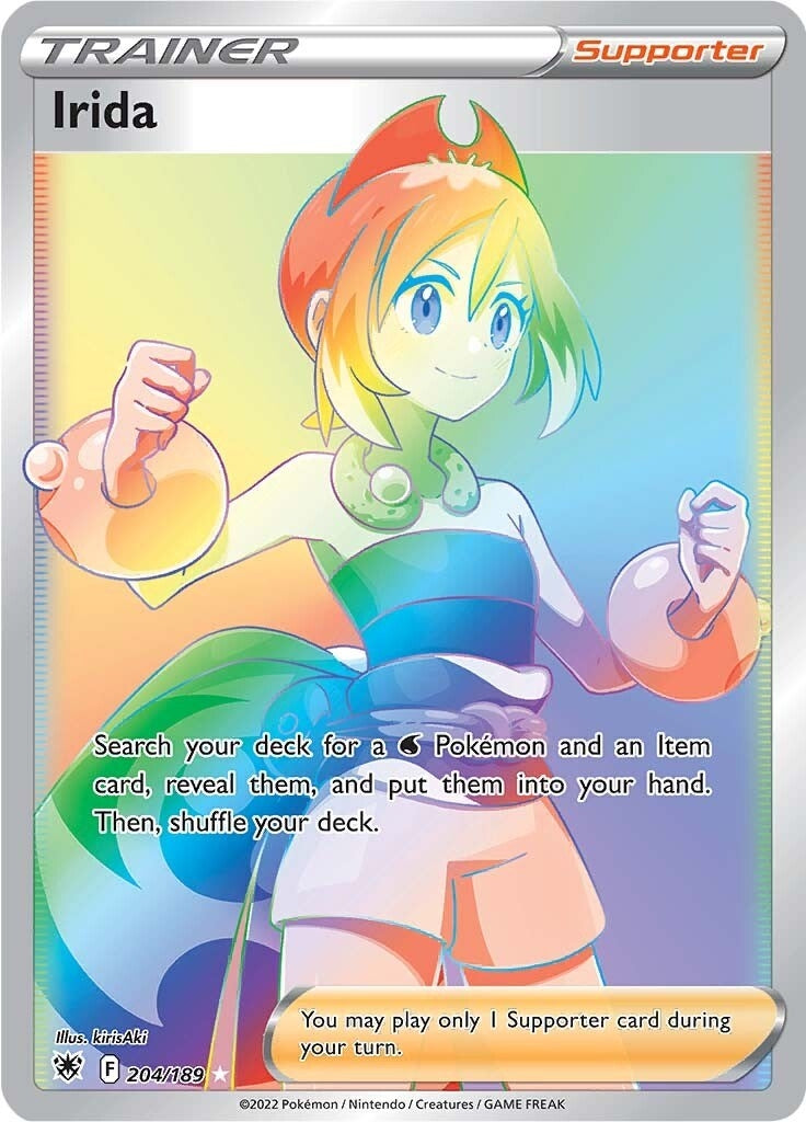 Image for Irida (Secret) (204/189) (SWSH10: Astral Radiance) - Pokemon