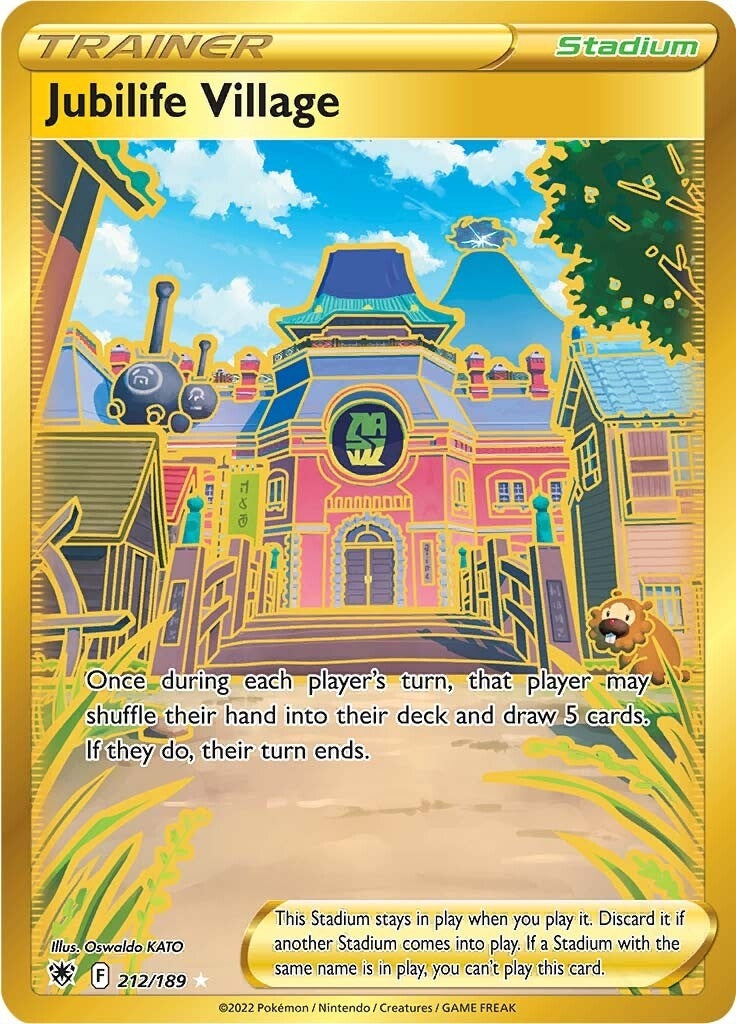 Image for Jubilife Village (Secret) (212/189) (SWSH10: Astral Radiance) - Pokemon