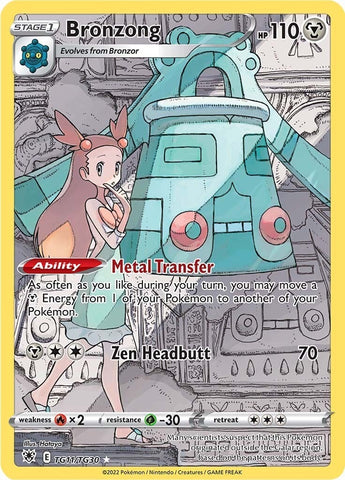 Image for Bronzong (TG11/TG30) (SWSH10: Astral Radiance Trainer Gallery) - Pokemon