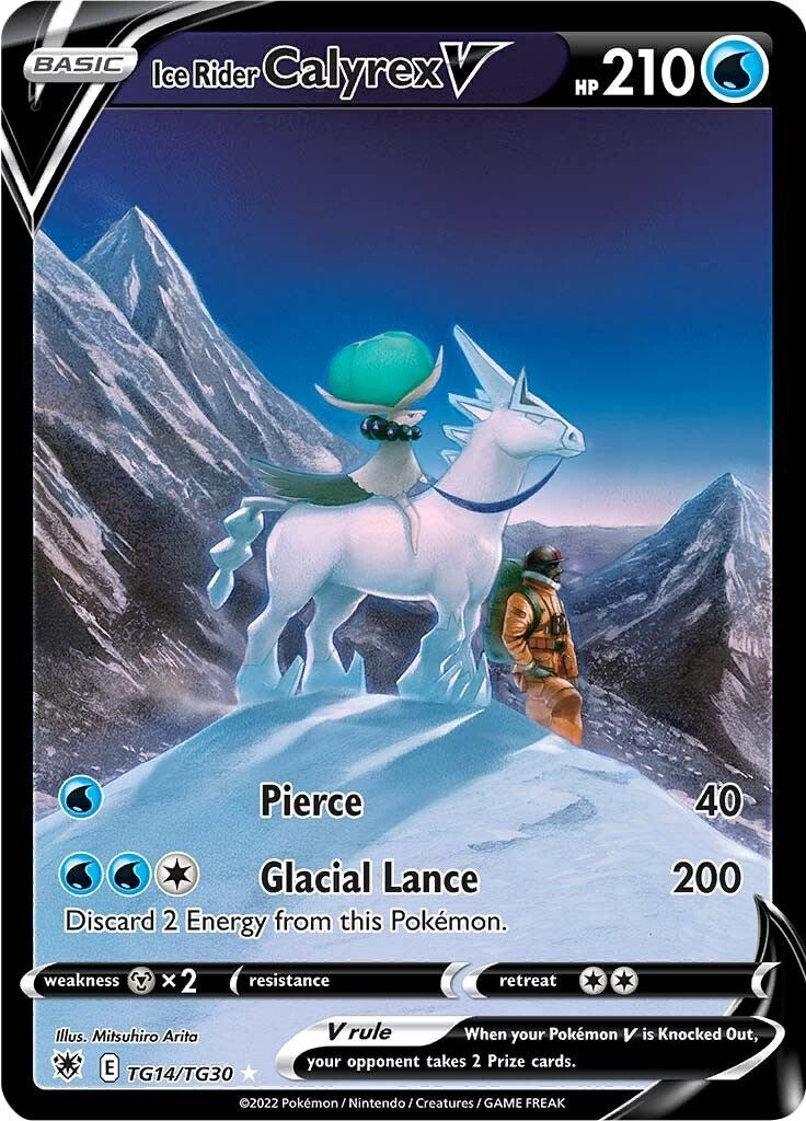 Image for Ice Rider Calyrex V (TG14/TG30) (SWSH10: Astral Radiance Trainer Gallery) - Pokemon
