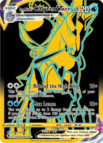 Image for Ice Rider Calyrex VMAX (Secret) (TG29/TG30) (SWSH10: Astral Radiance Trainer Gallery) - Pokemon