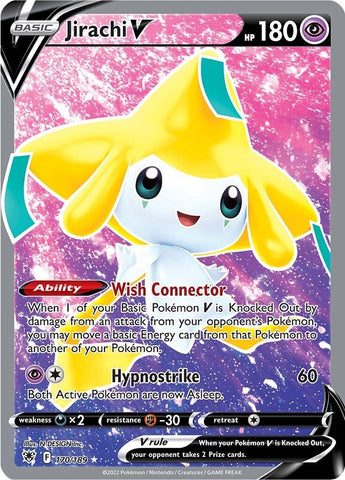 Image for Jirachi V (Full Art) (170/189) (SWSH10: Astral Radiance) - Pokemon