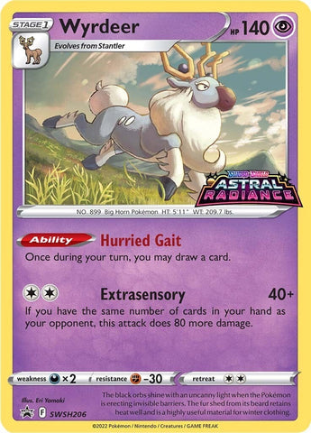Wyrdeer - SWSH206 (SWSH206) (SWSH: Sword & Shield Promo Cards) Pokemon