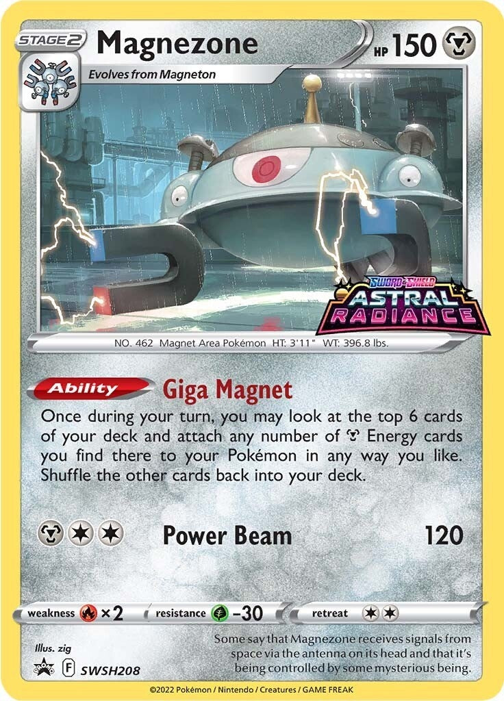 Image for Magnezone - SWSH208 (SWSH208) (SWSH: Sword & Shield Promo Cards) (SWSD) - Pokemon
