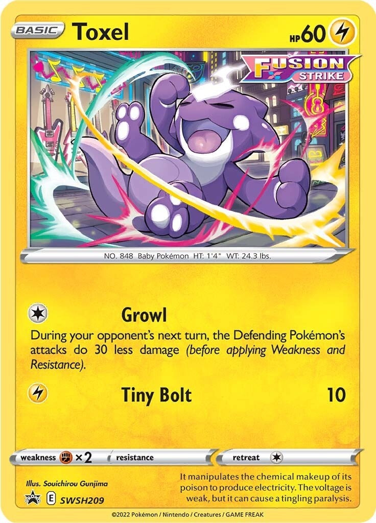 Image for Toxel - SWSH209 (SWSH209) (SWSH: Sword & Shield Promo Cards) (SWSD) - Pokemon