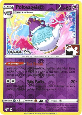Polteageist - 83/189 (Pokemon League) [Thank You] (083/189) (League & Championship Cards) Pokemon