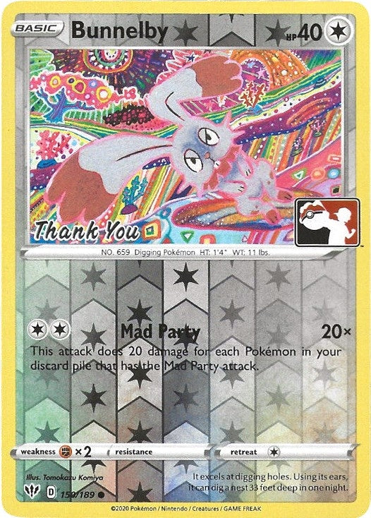 Bunnelby - 150/189 (Thank You Promo) (150/189) (Miscellaneous Cards & Products) Pokemon